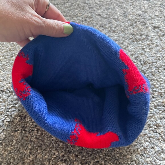 RYFP Blue Red Stretchable Fold Beanie - Picture 4 of 7
